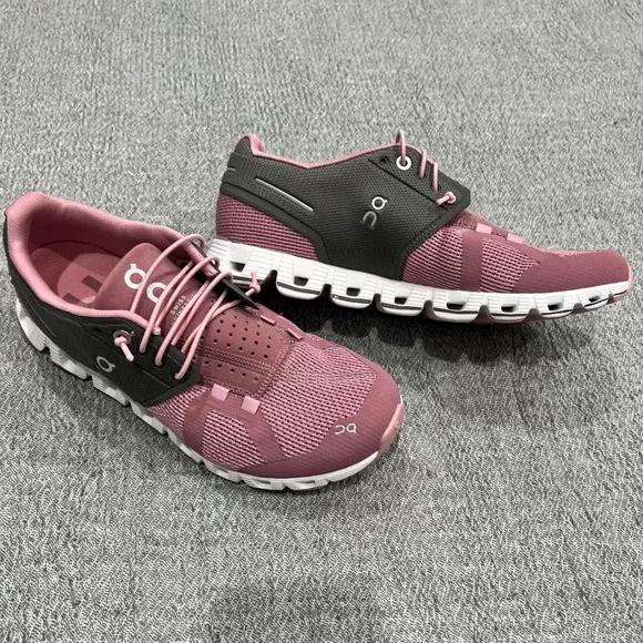 On Cloud 2 Running Shoes Rose Brown Womens Athletic Sneakers Comfort Lightweight - Picture 3 of 11